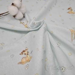 Tissu coton Bambi