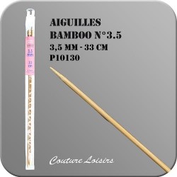 Aiguilles Bamboo 33cm - 3.5mm