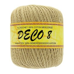 Fil crochet "DECO 8" - 100g 