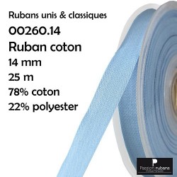 Ruban coton - 14 mm