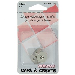 Boutons magnétique 18mm - x3