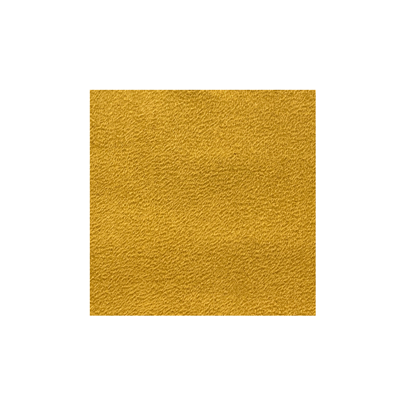 Suédine Rase Coloris moutarde - 150cm 