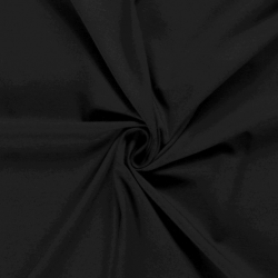 Tissu Jersey Uni Noir