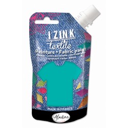 Peinture textile mate Bleu...