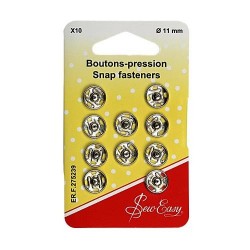 Boutons pression à coudre -...