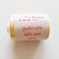 Fil à bâtir jaune