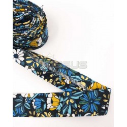 Biais fantaisie fleurs